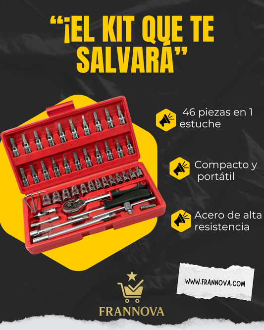 MasterFix™ 46-in-1 Tool Kit - Juego de herramientas