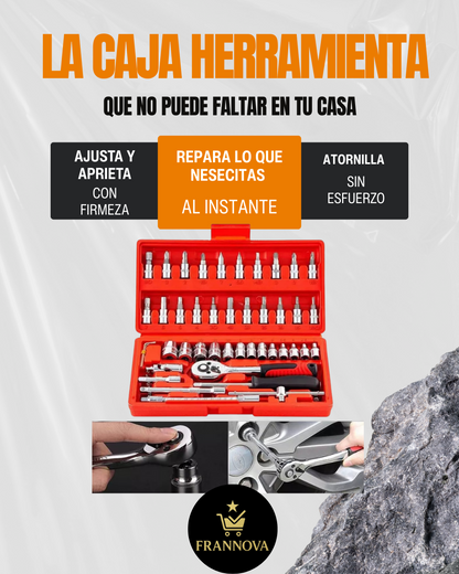 MasterFix™ 46-in-1 Tool Kit - Juego de herramientas